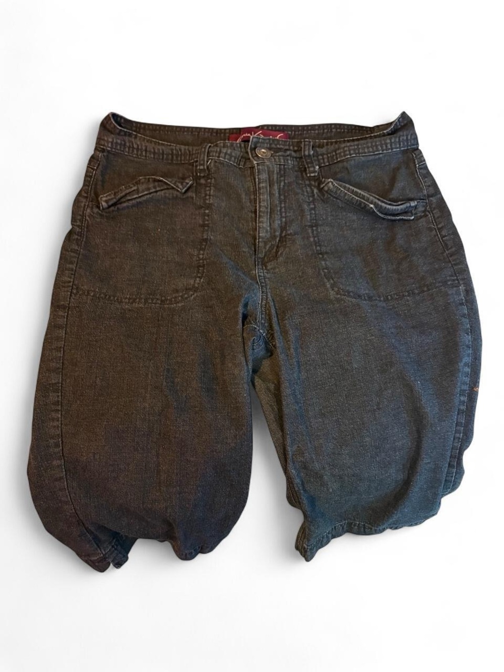 Gloria Vanderbilt women’s Black Denim jean shorts